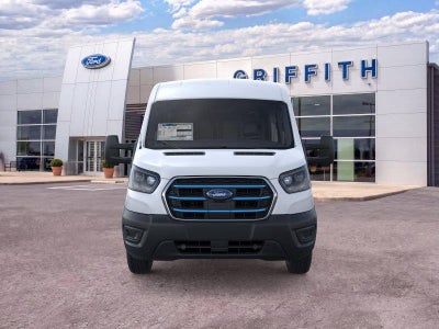 2025 Ford E-Transit Cargo Van T-350 148 Med Rf 9500 GVWR RWD